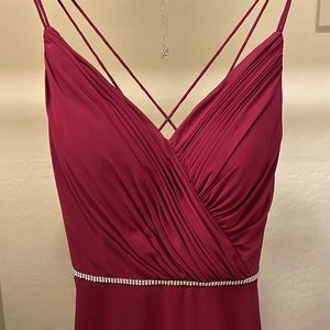 Dress w/ matching necklace and earrings